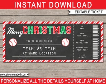 fake baseball ticket etsy canada