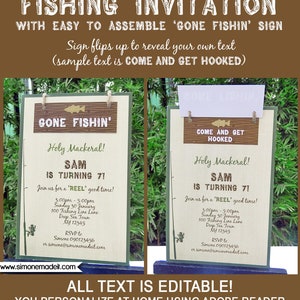 Buy Retirement Party Invitation Fishing Online In India -  India