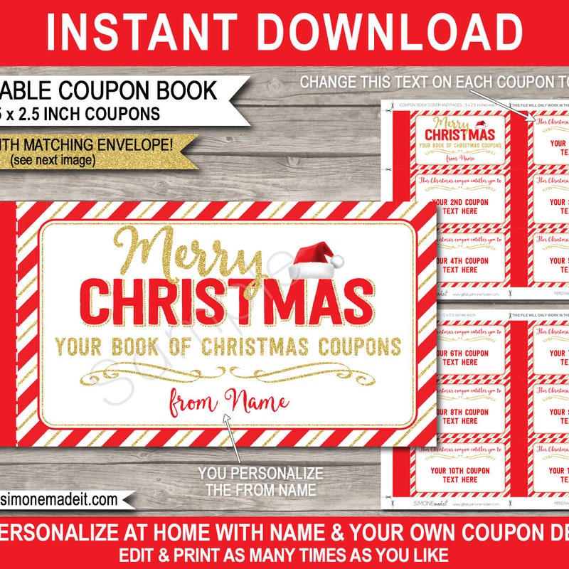 Coupon Template - Etsy