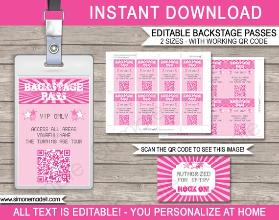 Free Printable Vip Pass Template from i.etsystatic.com