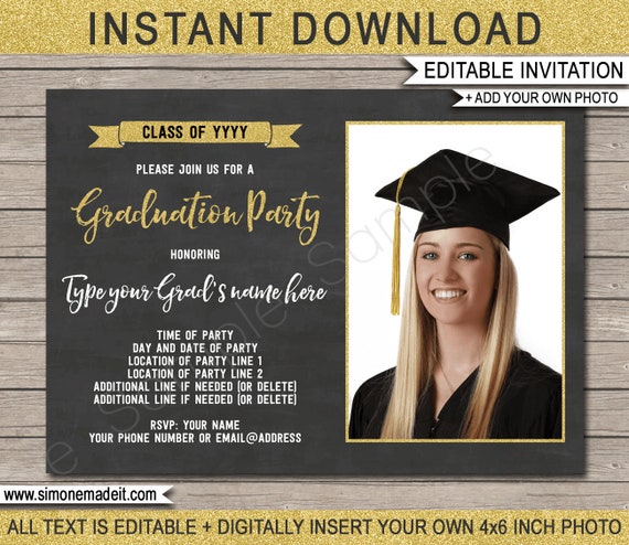 Free Printable Graduation Announcements Templates