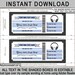 Music Subscription Gift Card Voucher Certificate Template Online ...