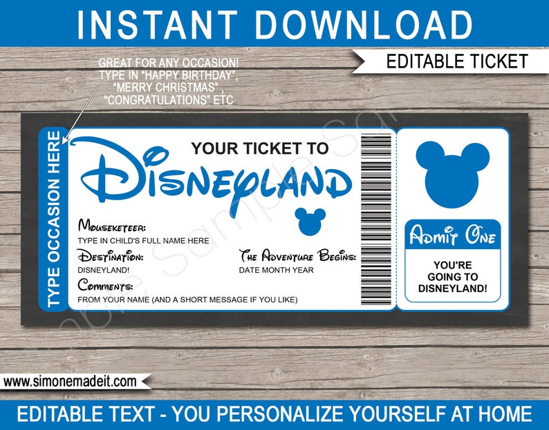 disneyland-ticket-printable-personalized-template-gift-etsy