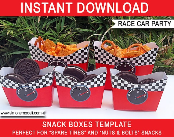 Printable: Road Trip Snacks Container - See Vanessa Craft