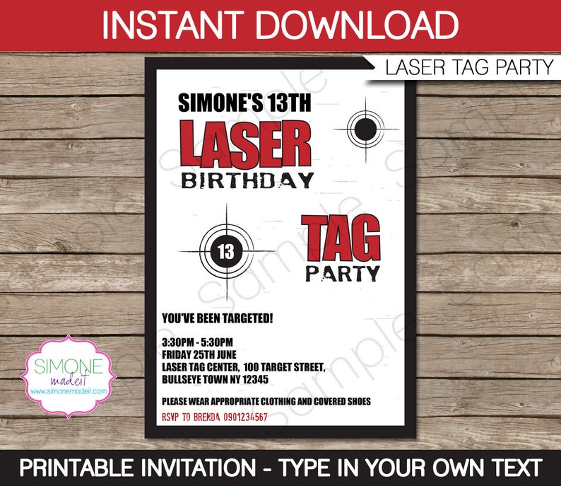 laser-tag-invitation-template-birthday-party-instant-etsy