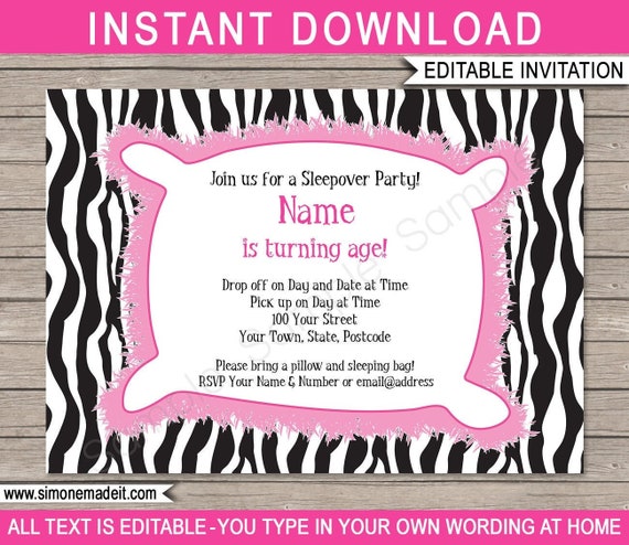 sleepover-birthday-party-invitation-printable-template-slumber-party