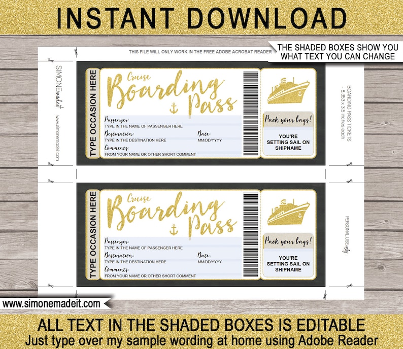cruise-ticket-template-printable-gold-boarding-pass-gift-any-etsy