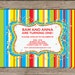 Lollipop Invitation Template Printable Lollipop Birthday Party Invitations 4 Inch Diameter ...