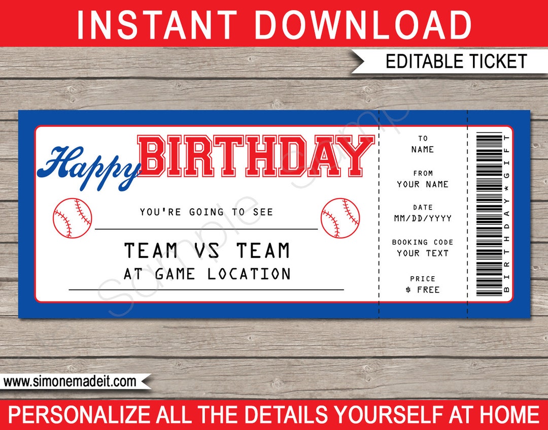 baseball-game-ticket-birthday-gift-surprise-ticket-to-a-etsy