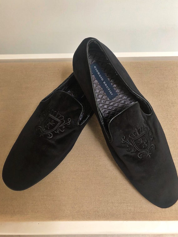 giorgio brutini smoking slippers