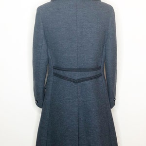 Penn Craft wool coat, princess line coat, double breasted coat image 5