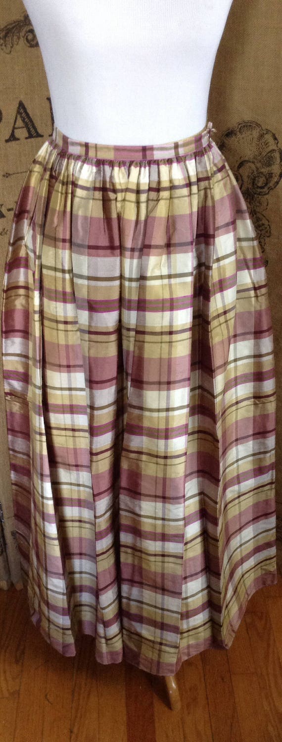 Vintage Laura Ashley skirt,  maxi full length,  fo