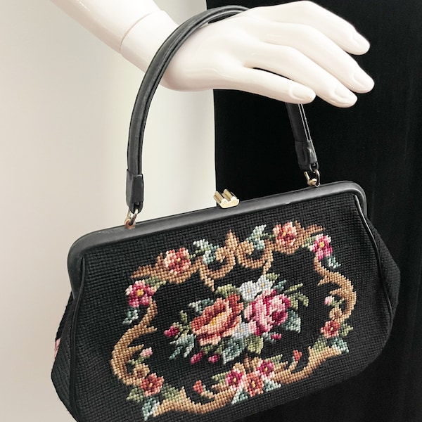 Needlepoint Handbag Etsy