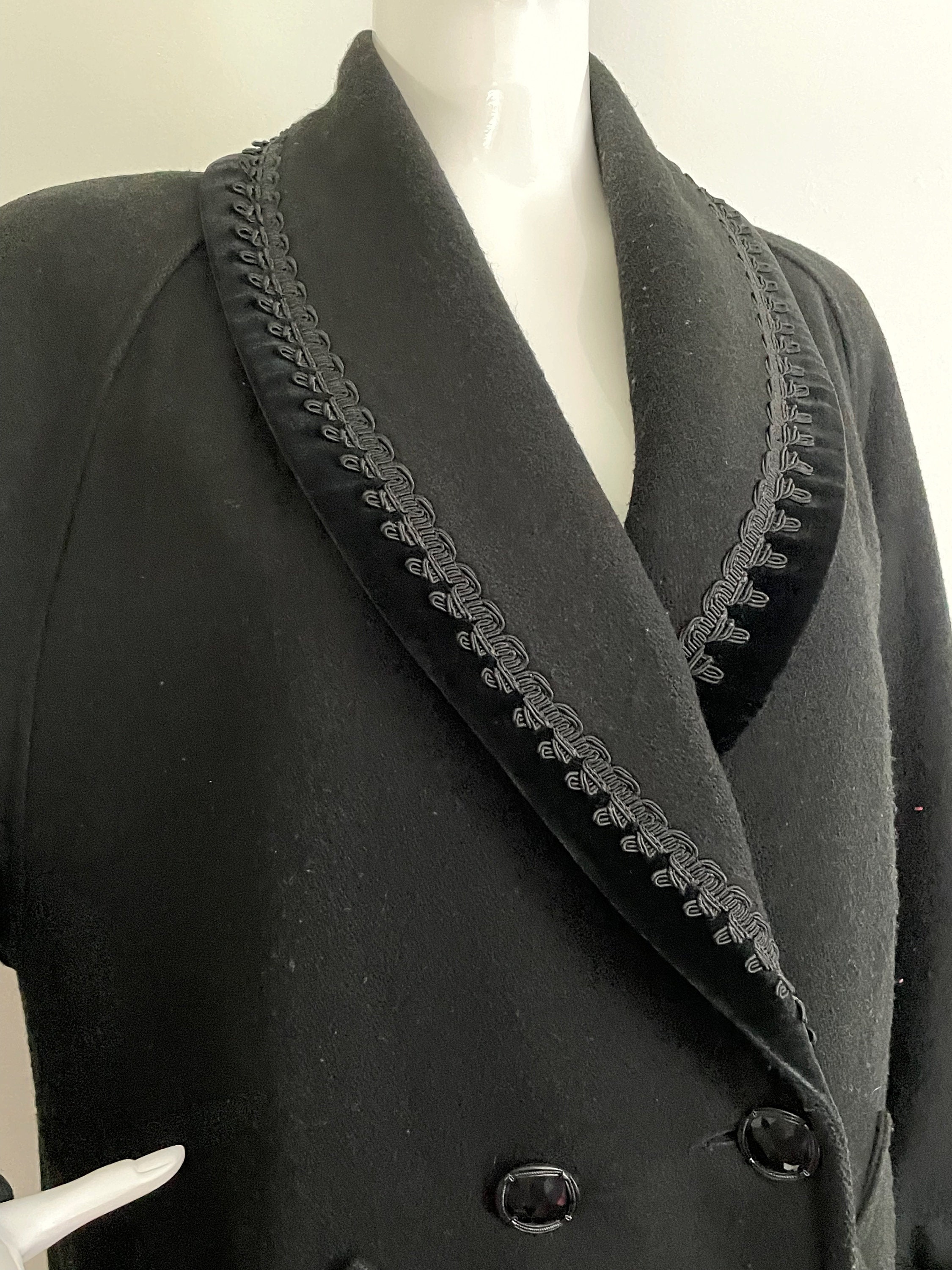 【YOURNUS】Bruce Velvet Collar Coat Ulnomio Men's Velvet Blazer Shawl Lapel Jacket One Button