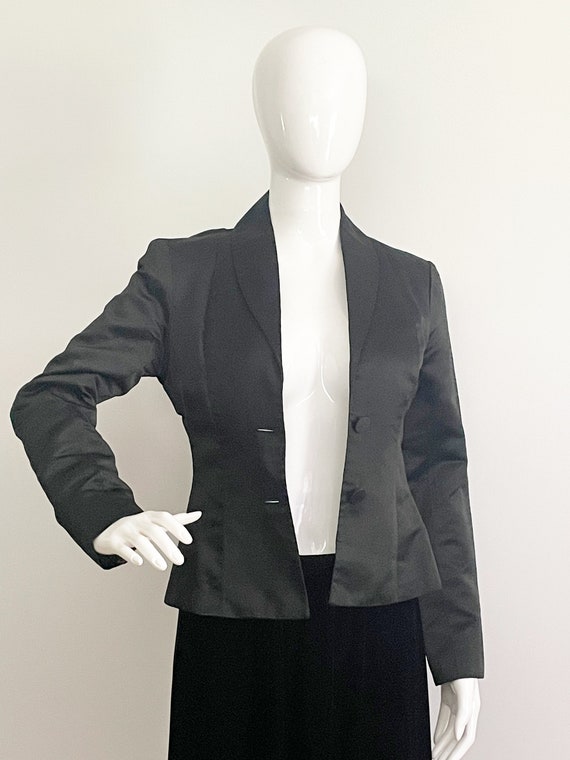 Vintage Helene Sidel Couture, rayon/silk tailored 