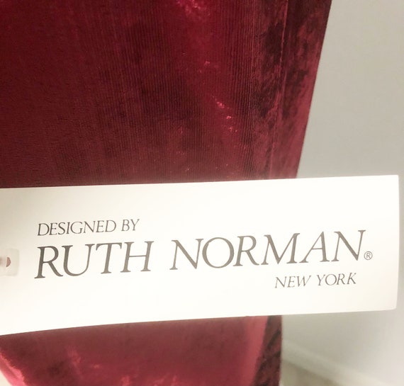 Vintage Ruth Norman panne velvet, burnout velvet,… - image 7