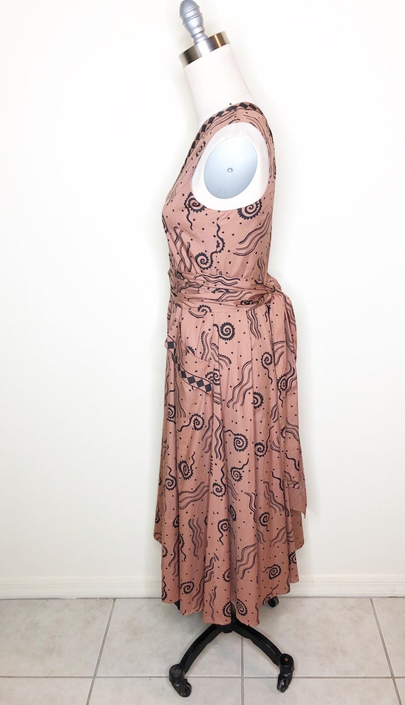 Hiroko Koshino designer dress, cotton dress, slee… - image 3