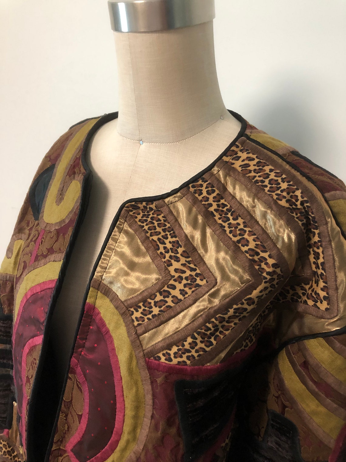 Vintage La Colleccion Judith Roberts Jacket Art to Wear | Etsy