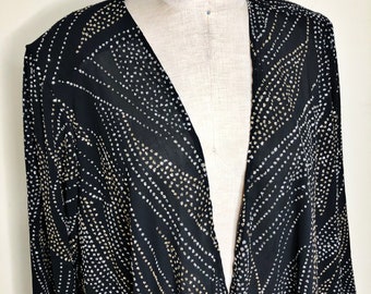 silk waterfall jacket