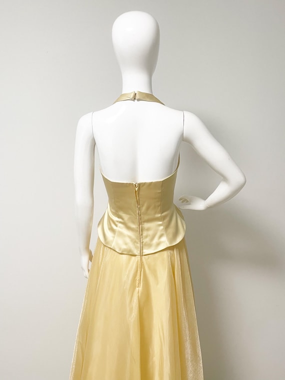 gold dress size 6 NEW Watters Rose Gold Sequin Elson Gown Bridesmaid Dress Style 2306 Size 6