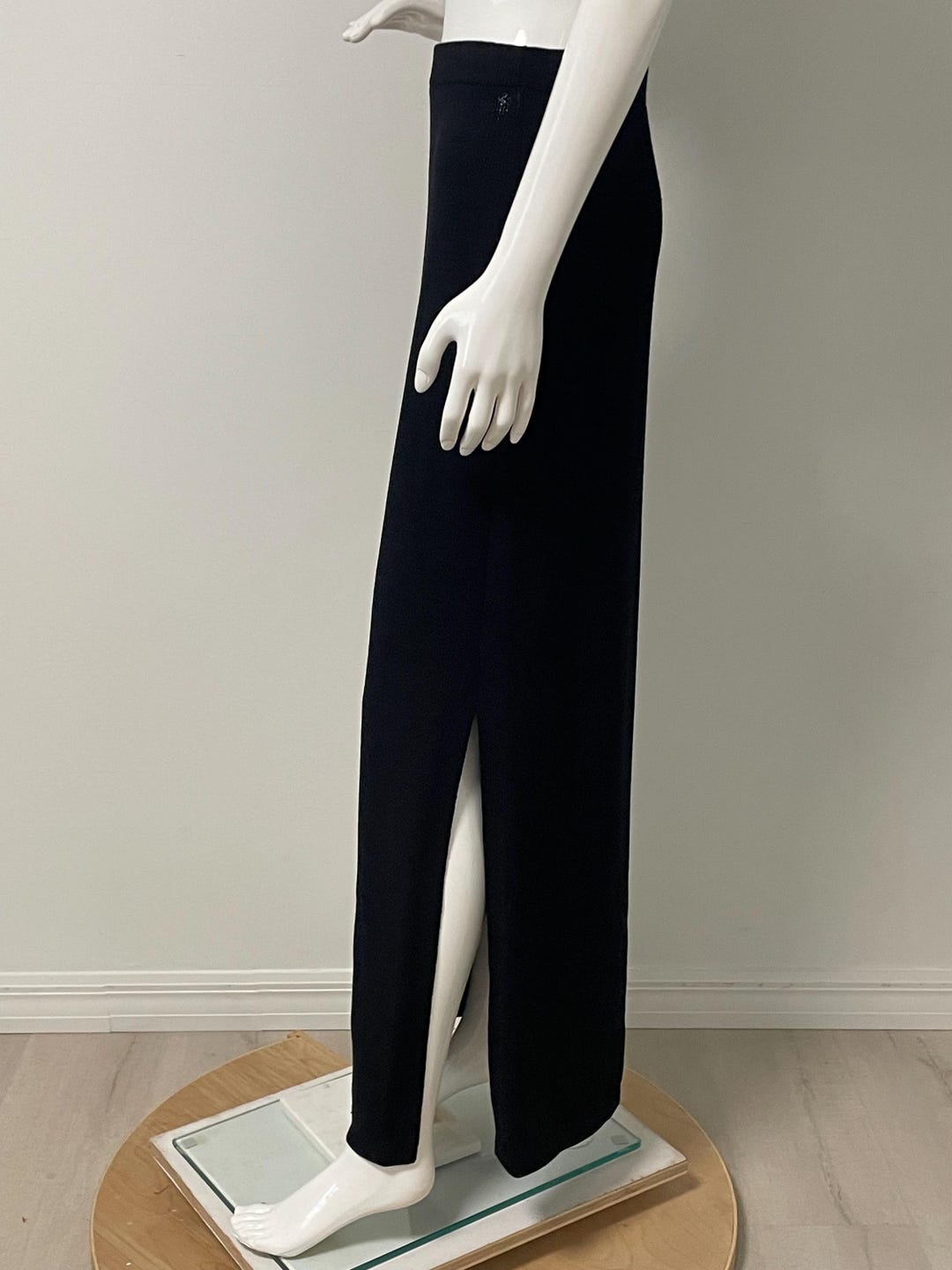 Vintage Black Santana Knit, St John Basics by Marie Gray, USA