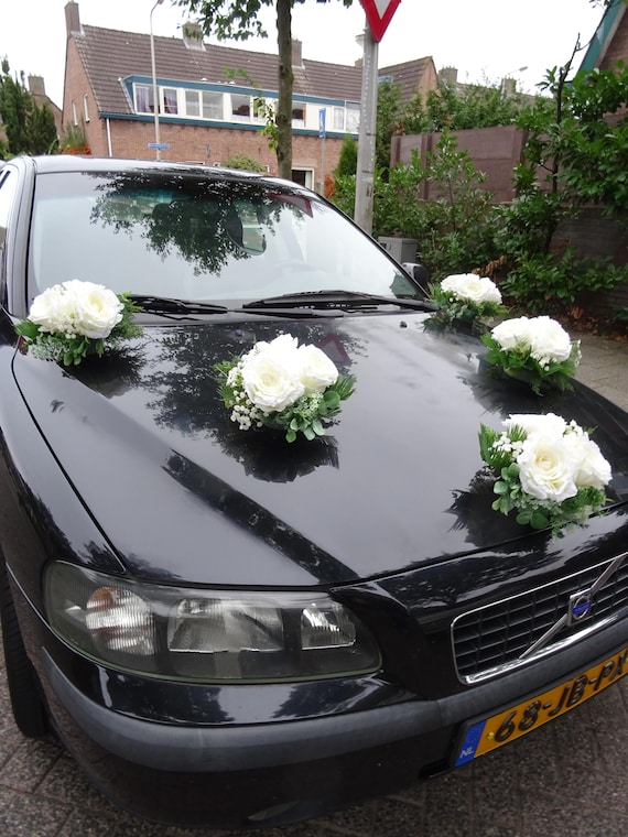 Small car sale decoration