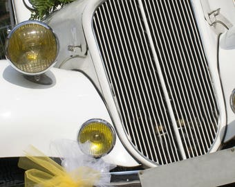 Tulle Bows Car Decoration