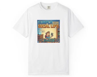 Gunpla Vor Gesellschaftsleben T-Shirt | Gundam Model Building T-Shirt