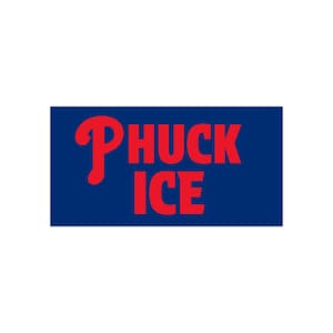 Pegatina para parachoques de Phuck Ice / Pegatina antihielo de los Philadelphia Phillies