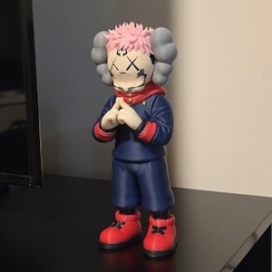 3D Printed Sukuna-Inspired Modern Art Figurine – Unique Collector’s Item