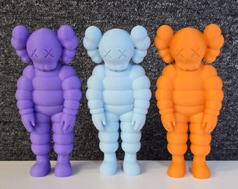 3D-Printed Single Color Cartoon Designer Tire Street Art Figure