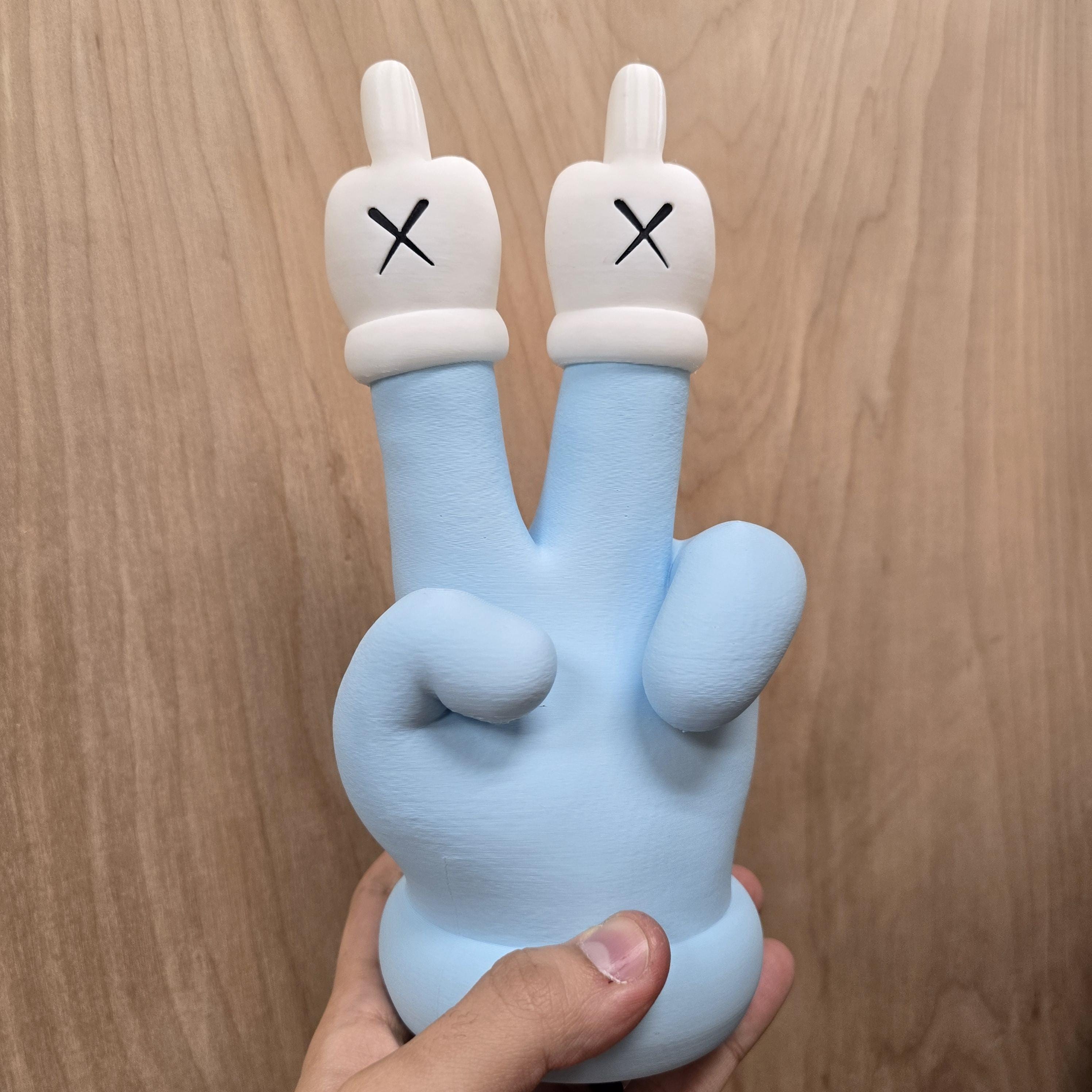 Street Art-cartoon Figure-funny Hand Collectible Figure Desk Decor Gift ...