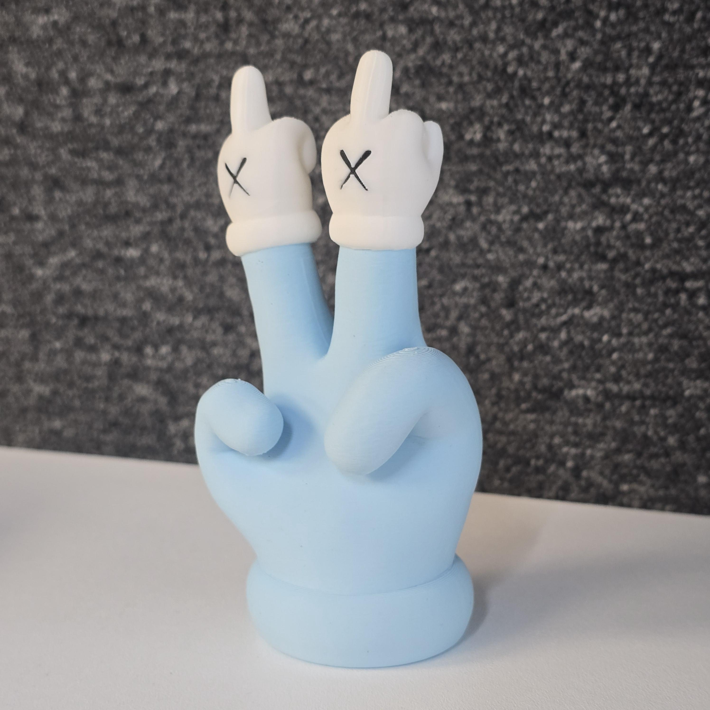 Street Art-cartoon Figure-funny Hand Collectible Figure Desk Decor Gift ...