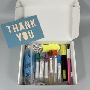 color-coded learning / simulation tubes/Phlebotomy Study Kit