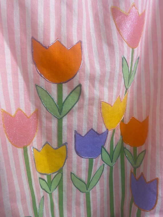 Handmade Easter Patchwork Appliqué Vest - image 8