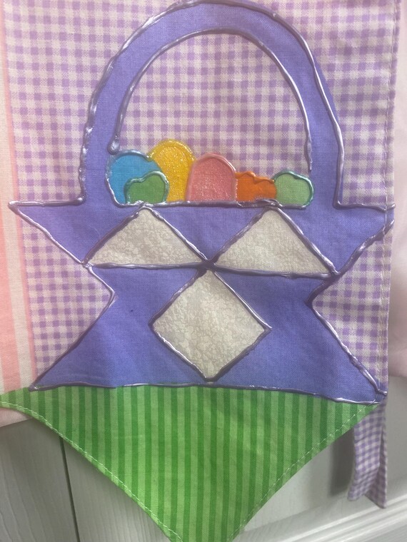 Handmade Easter Patchwork Appliqué Vest - image 11