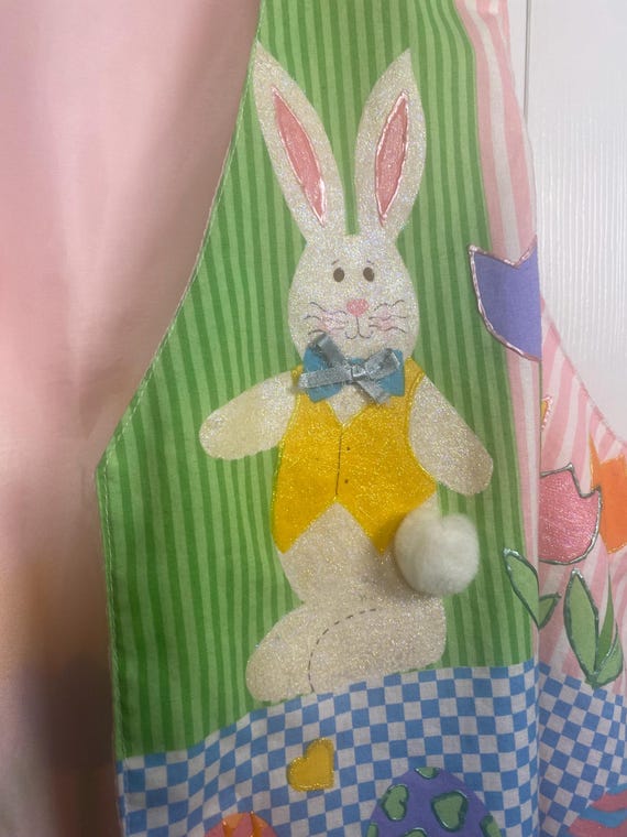 Handmade Easter Patchwork Appliqué Vest - image 10
