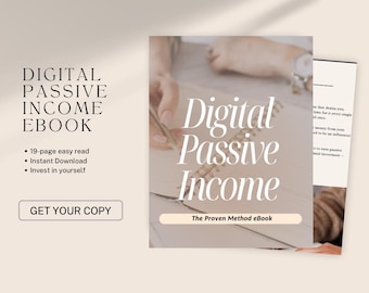 Passive Income eBook | 6 Ways to Make Money Online (PDF)