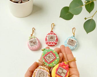 Weihnachtlicher Fidget Clicker Schlüsselanhänger – 3D-gedrucktes Christmas Keychain Spielzeug, Stressabbau & Wichtelgeschenk