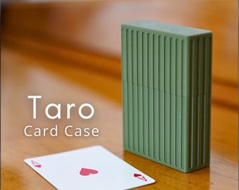 Taro / Tarot Card Case – 3D gedruckte Spielkarten Box, Poker Deck Etui, Reise Kartenhalter