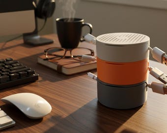 Magnetischer Kabelaufwickler – Kabel Organizer für USB-C/USB-A, Reise & Homeoffice, Größen S–L / Set