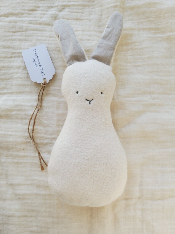 organic stuffed bunny