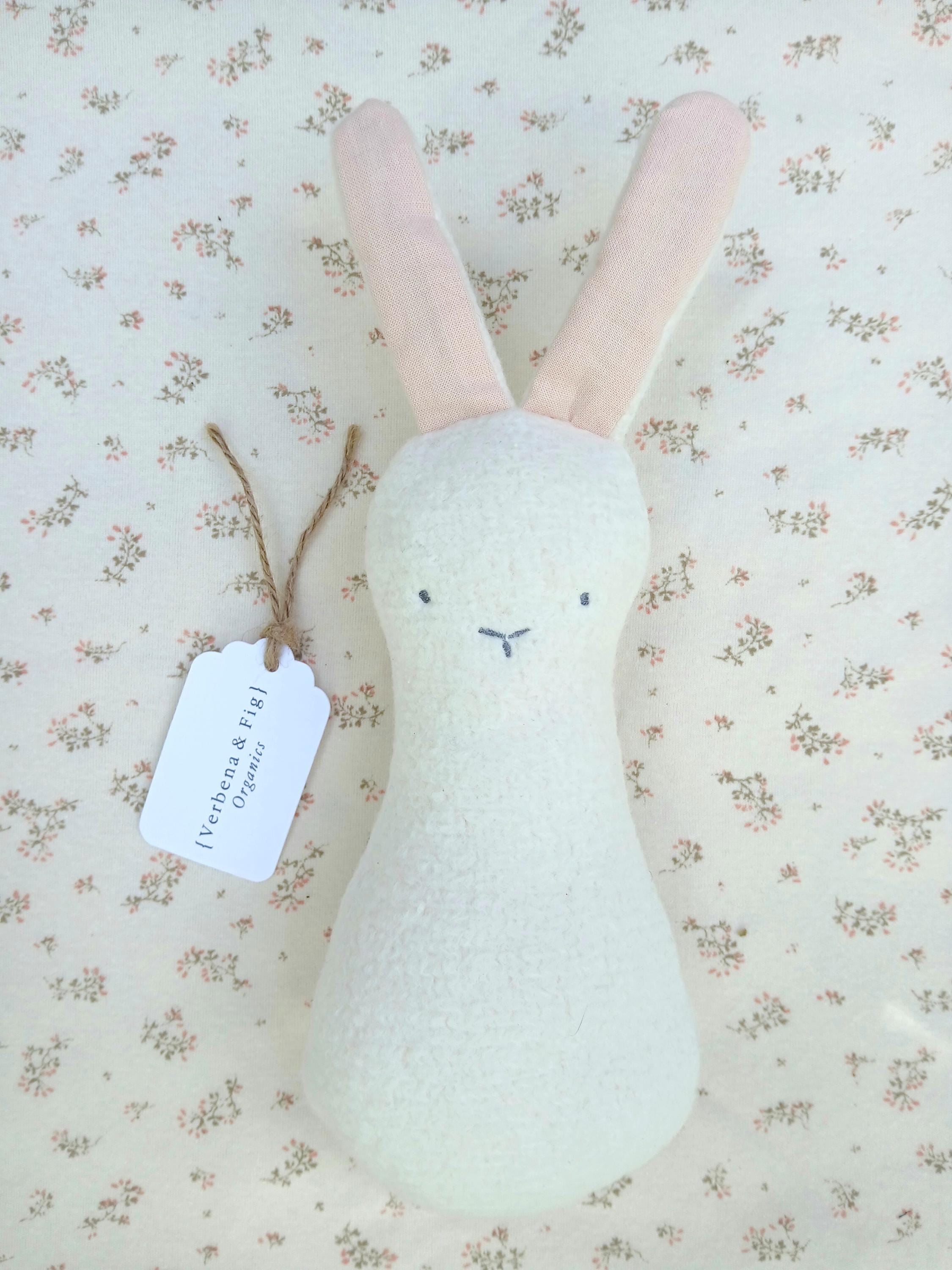 Organic Cotton Bunny Doll, Eco-friendly Stuffed Animal Toy - Etsy