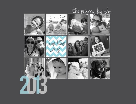 Indesign Photo Collage Template from i.etsystatic.com