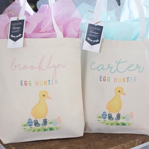 Personalized Easter Basket Tote Bag | Easter decorations | Easter Gift Ideas | Easter Bags  | Easter Tote Bag | Girl Basket  | Boy Basket