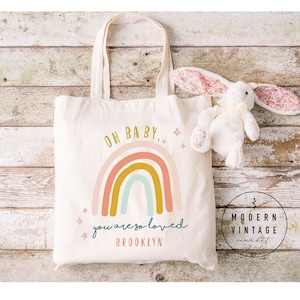 Welkom babydraagtas| Kraamcadeau| Nieuwe babycadeau-ideeën| Oh babytas| Cadeau voor pasgeborenen