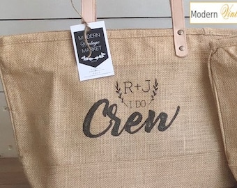 Personalized Jute Tote Bag,Beach Bag,Personalized Gift for her,Wifey Bag,Bridesmaid Totes,Bridesmaid Gifts,Monogram tote Bag,Burlap Bag,Wife