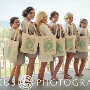 Personalized Bridesmaid Gifts|Bridesmaid Tote|Bridal Party Gifts|Beach Bag|Wedding Party Gifts|Personalized Tote Bag|Wedding Gift|Monogram