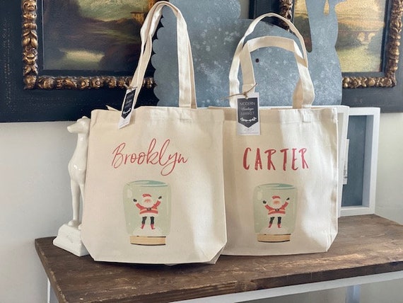 Santa tote bags hotsell