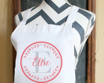 Apron - "The Ellie" Full Kitchen Apron,French Kitchen Apron, Custom Apron, Vintage Apron, Personalized Apron, Modern Vintage Market